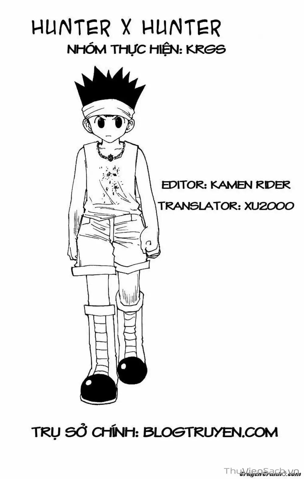 Truyện Tranh Thợ Săn - Hunter X Hunter trang 7
