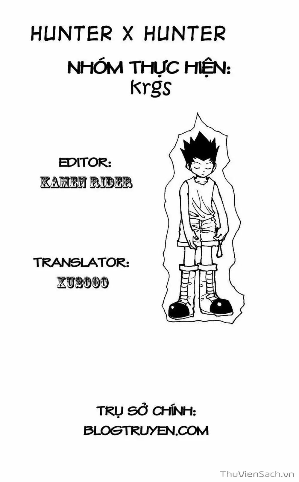 Truyện Tranh Thợ Săn - Hunter X Hunter trang 7