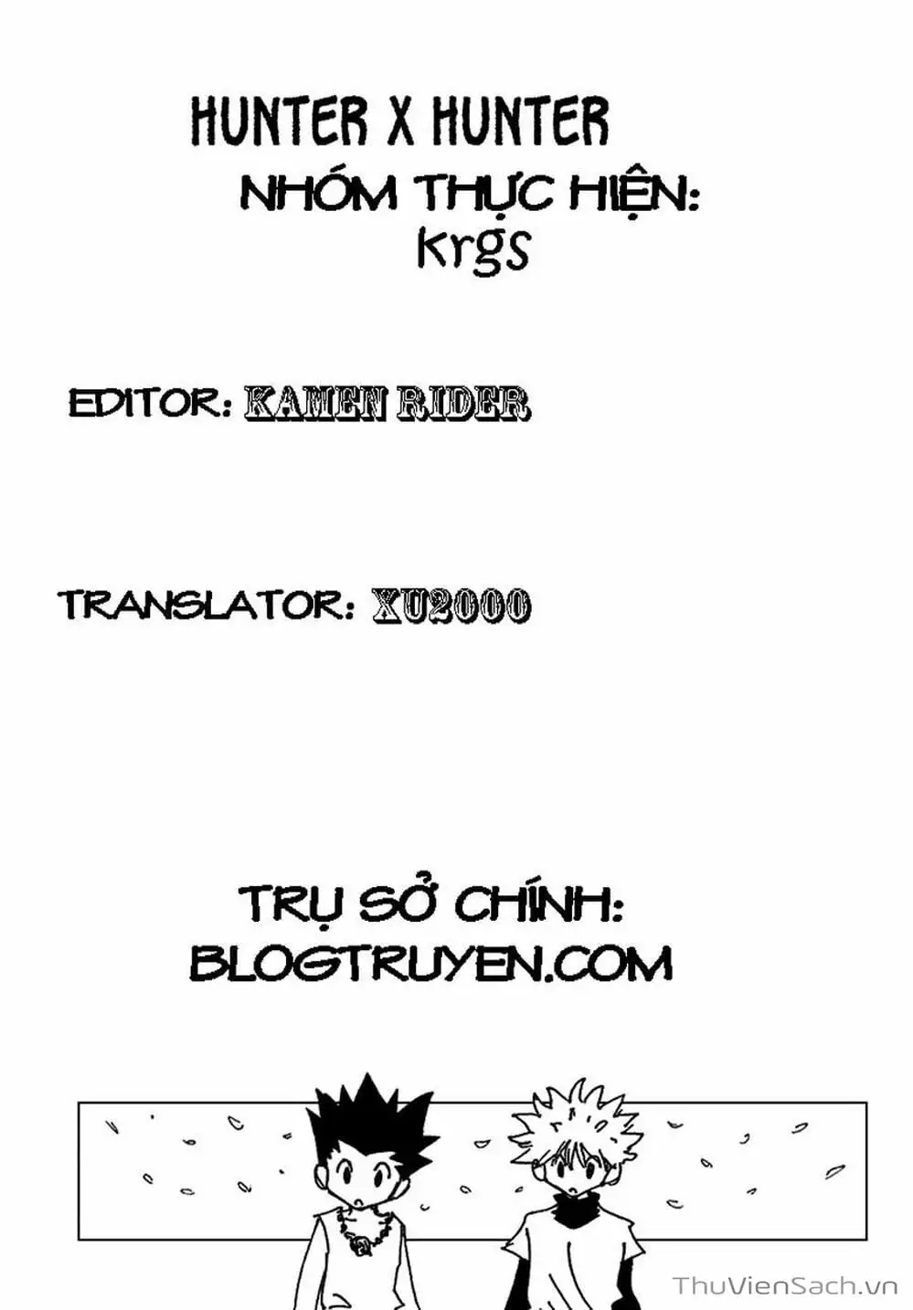 Truyện Tranh Thợ Săn - Hunter X Hunter trang 7