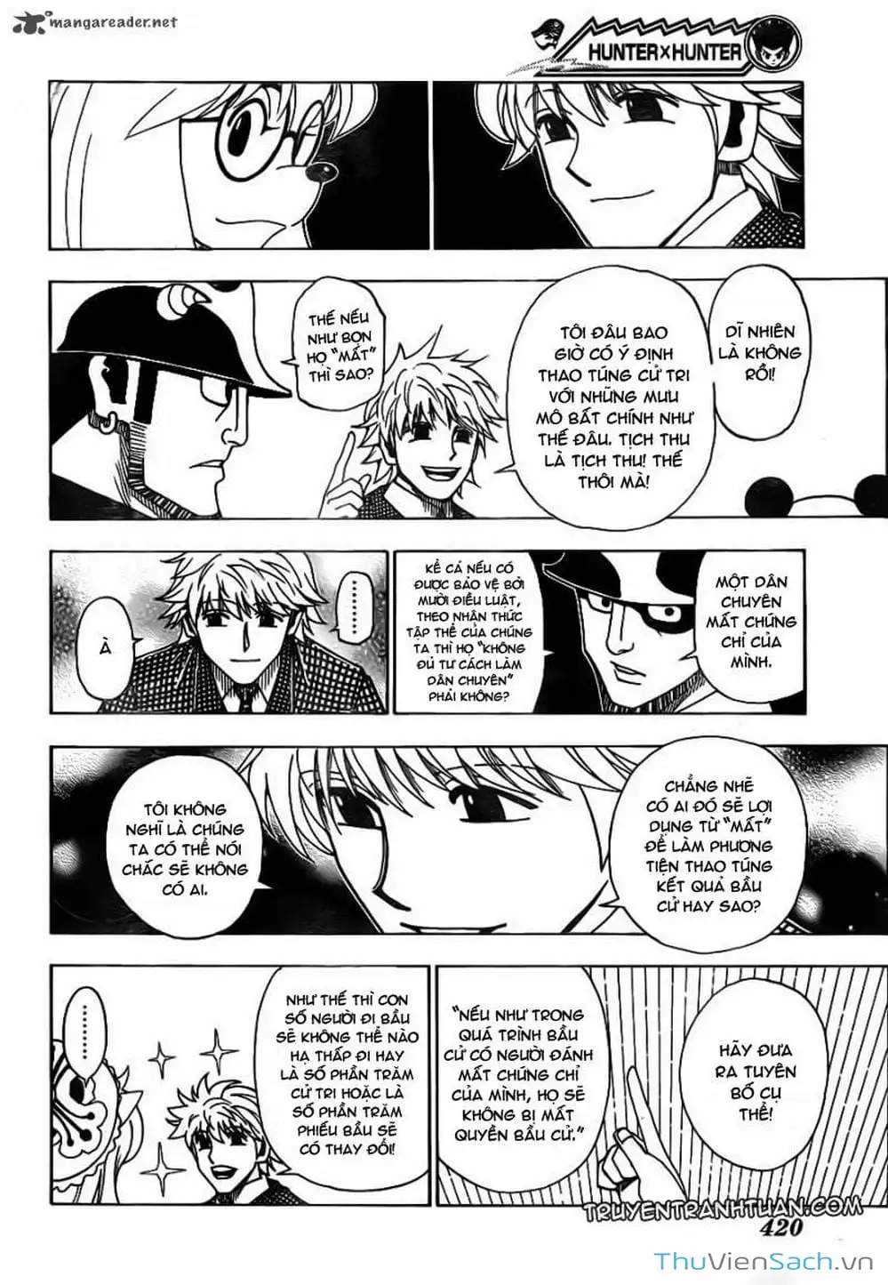 Truyện Tranh Thợ Săn - Hunter X Hunter trang 7