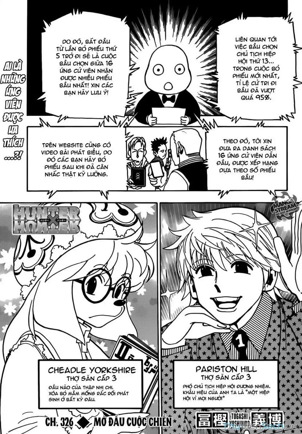 Truyện Tranh Thợ Săn - Hunter X Hunter trang 7