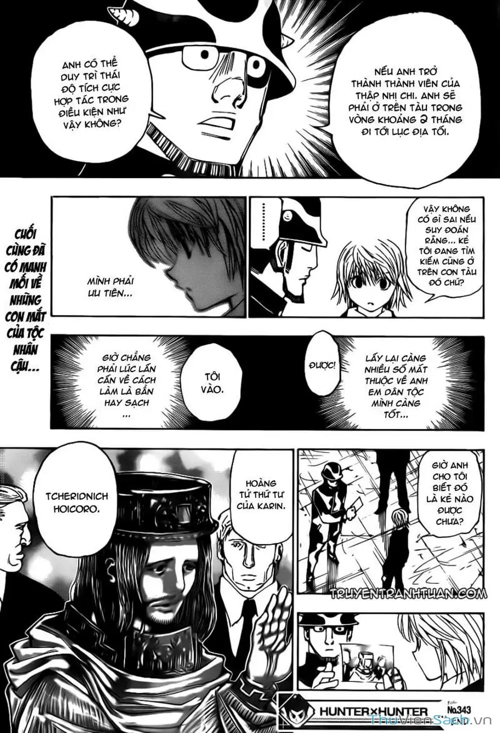 Truyện Tranh Thợ Săn - Hunter X Hunter trang 7