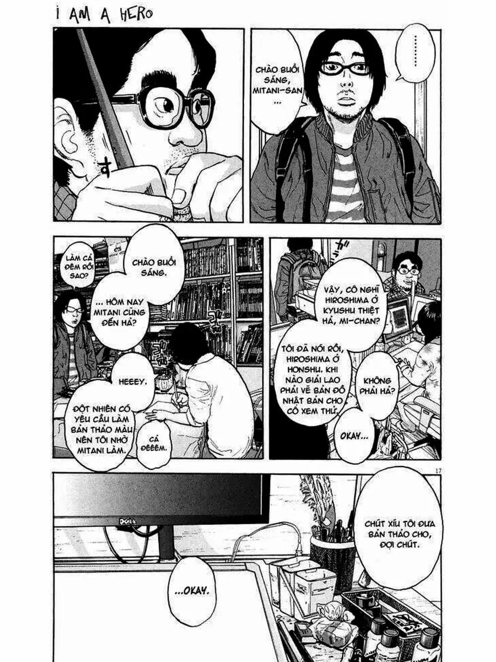 Truyện Tranh Tôi Là Người Hùng - I Am A Hero trang 8