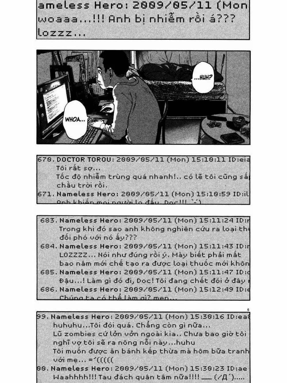 Truyện Tranh Tôi Là Người Hùng - I Am A Hero trang 8