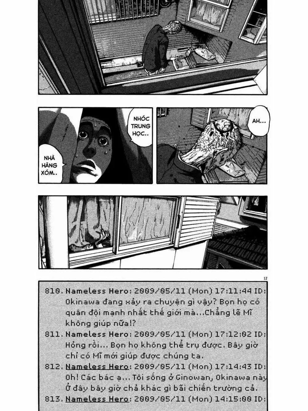 Truyện Tranh Tôi Là Người Hùng - I Am A Hero trang 8