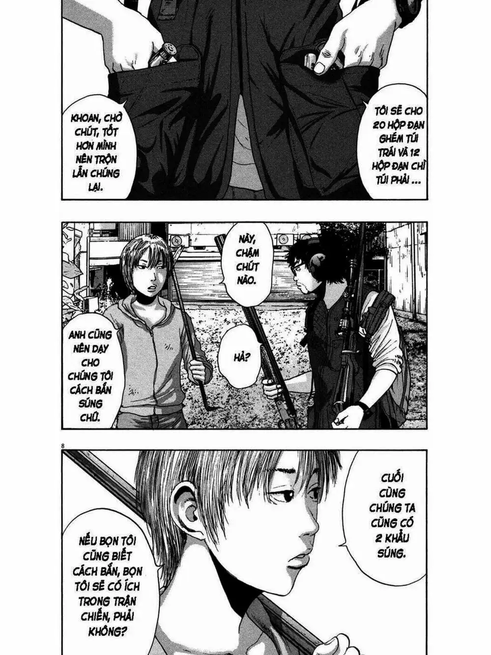Truyện Tranh Tôi Là Người Hùng - I Am A Hero trang 8