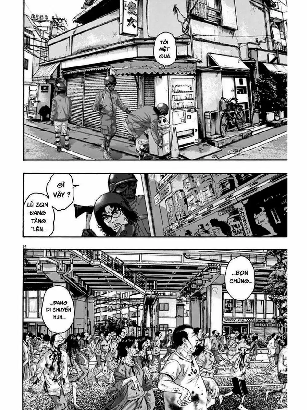 Truyện Tranh Tôi Là Người Hùng - I Am A Hero trang 8