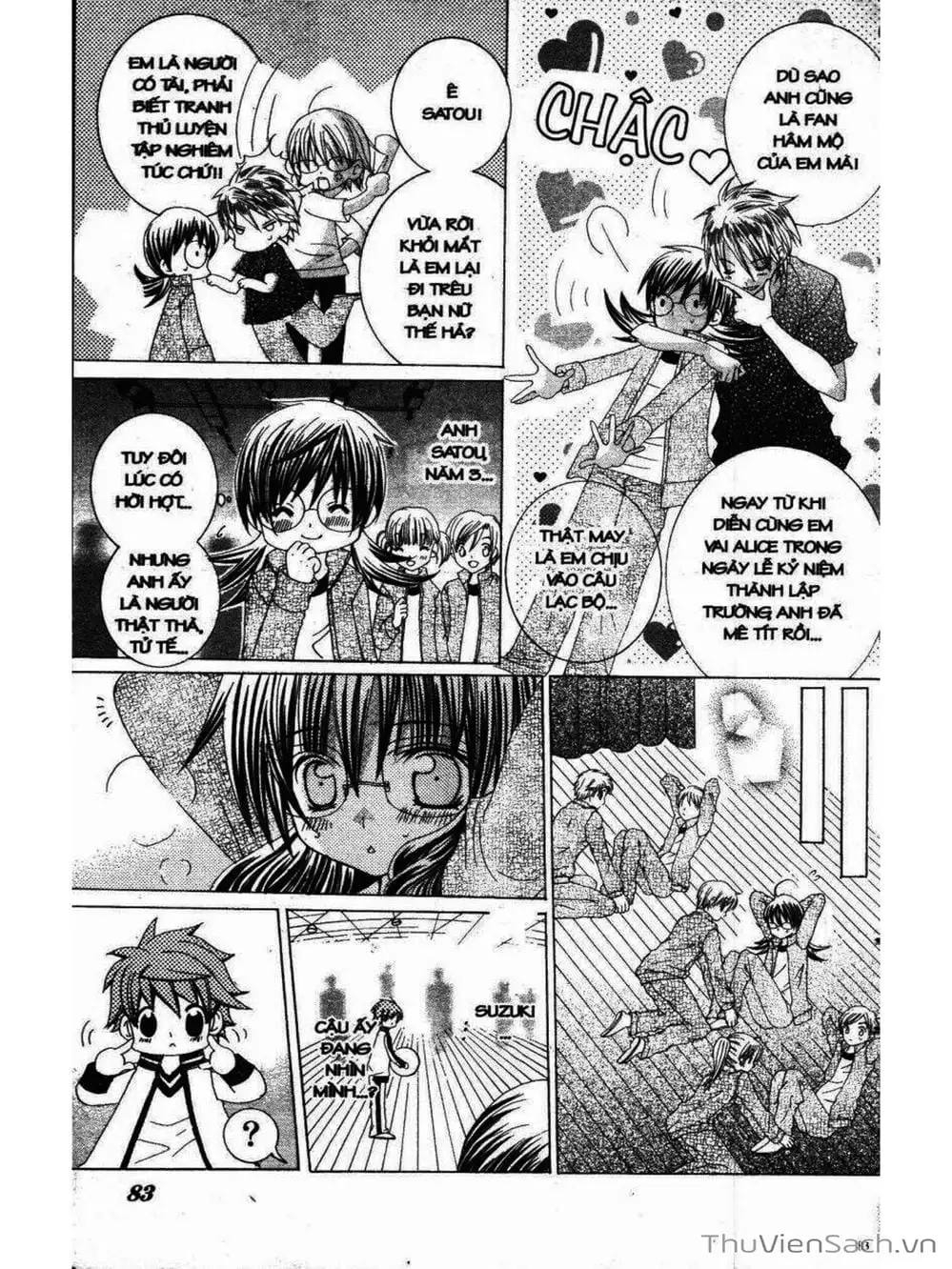 Truyện Tranh Tớ Thích Cậu, Suzuki-Kun!! - I Love You Suzuki trang 3