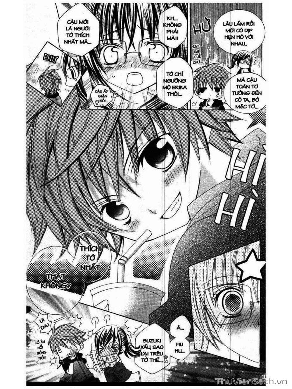 Truyện Tranh Tớ Thích Cậu, Suzuki-Kun!! - I Love You Suzuki trang 3