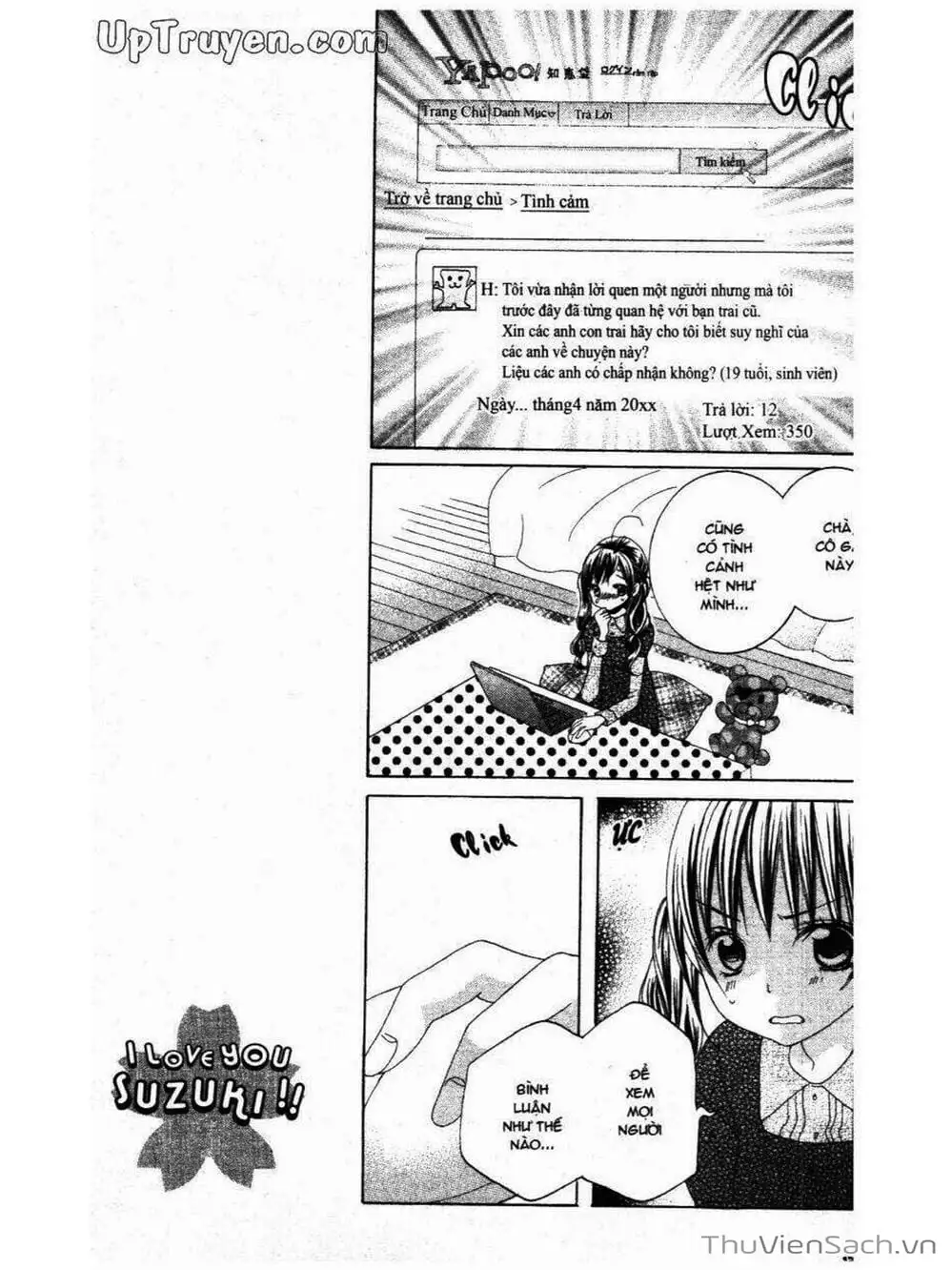 Truyện Tranh Tớ Thích Cậu, Suzuki-Kun!! - I Love You Suzuki trang 3