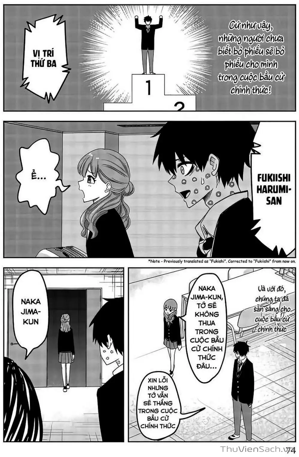 Truyện Tranh Không Chỉ Là Bắt Nạt - Ijimeru Yabai Yatsu trang 3