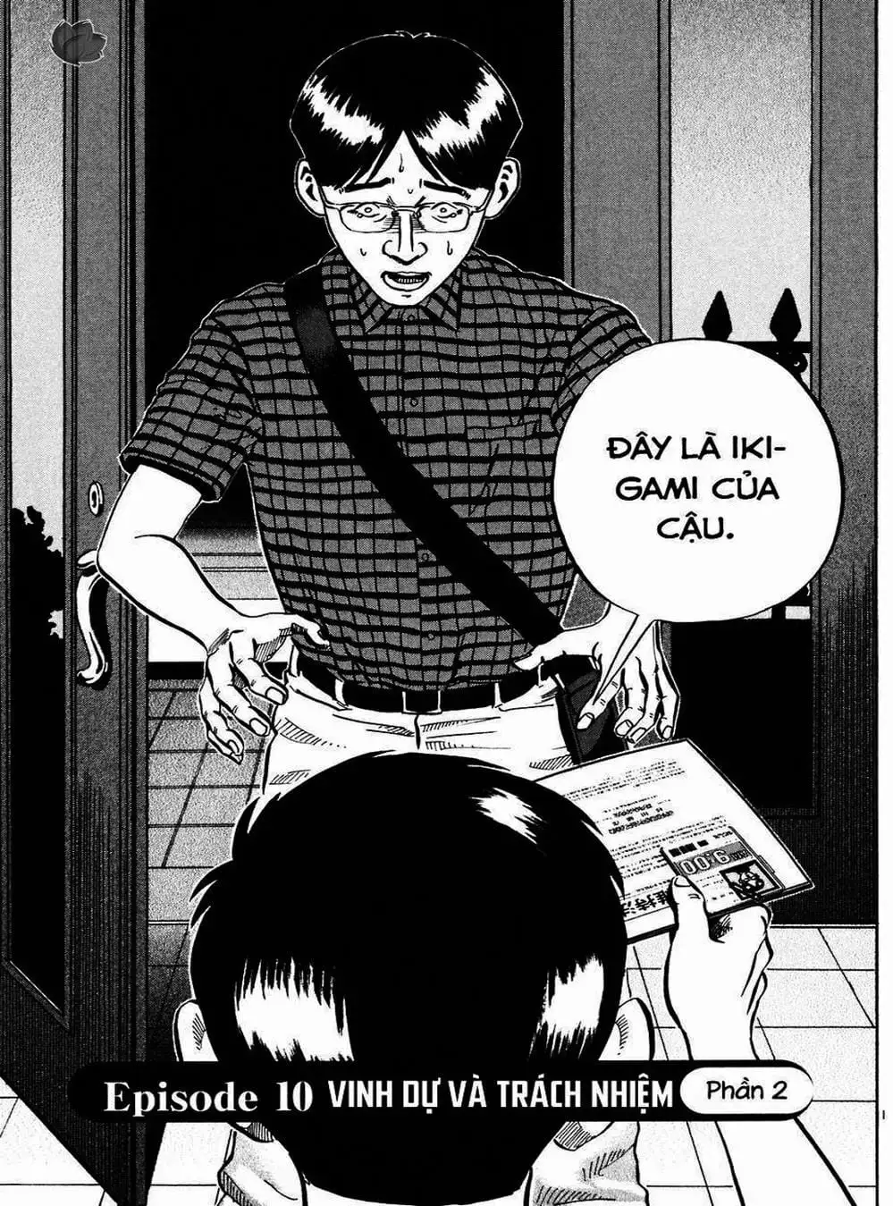 Truyện Tranh Giấy Báo Tử - Ikigami trang 6
