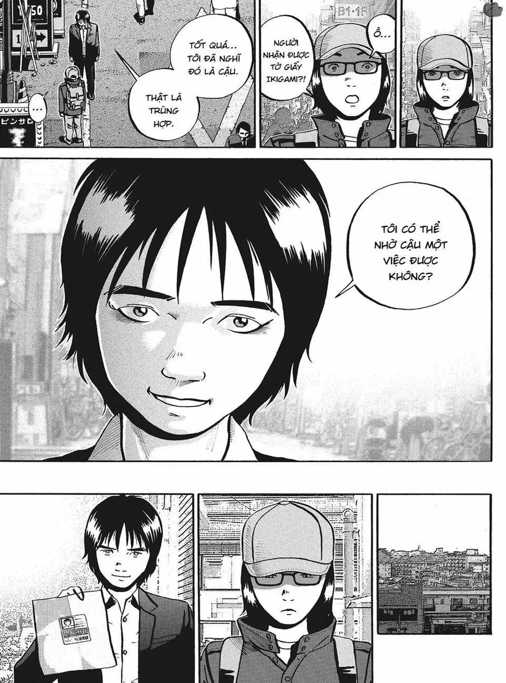 Truyện Tranh Giấy Báo Tử - Ikigami trang 6