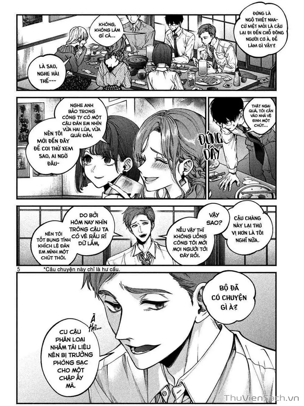 Truyện Tranh Chó Và Cặn Bã - Inu To Kuzu trang 5