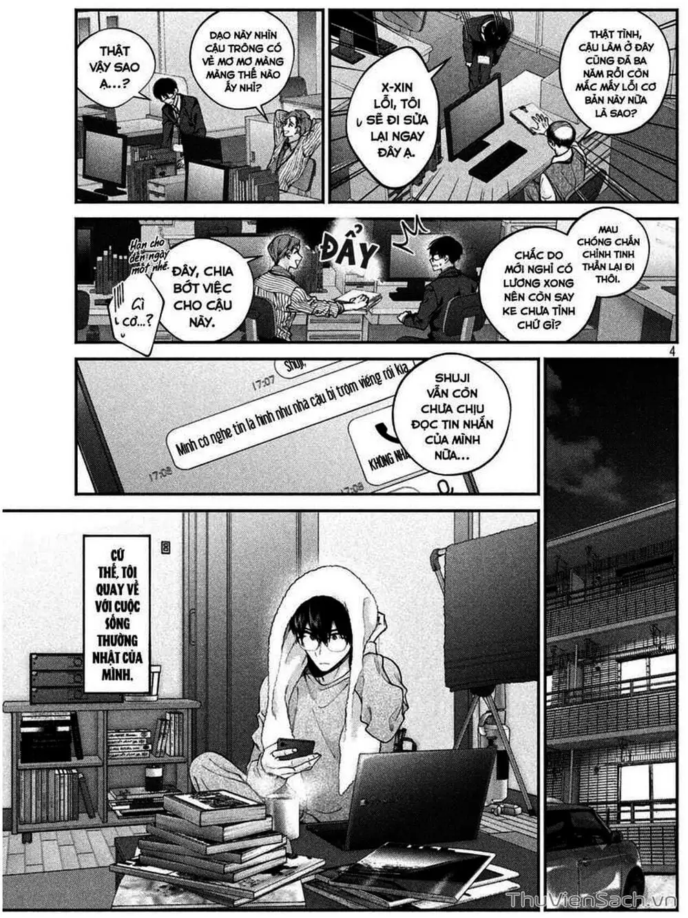 Truyện Tranh Chó Và Cặn Bã - Inu To Kuzu trang 5