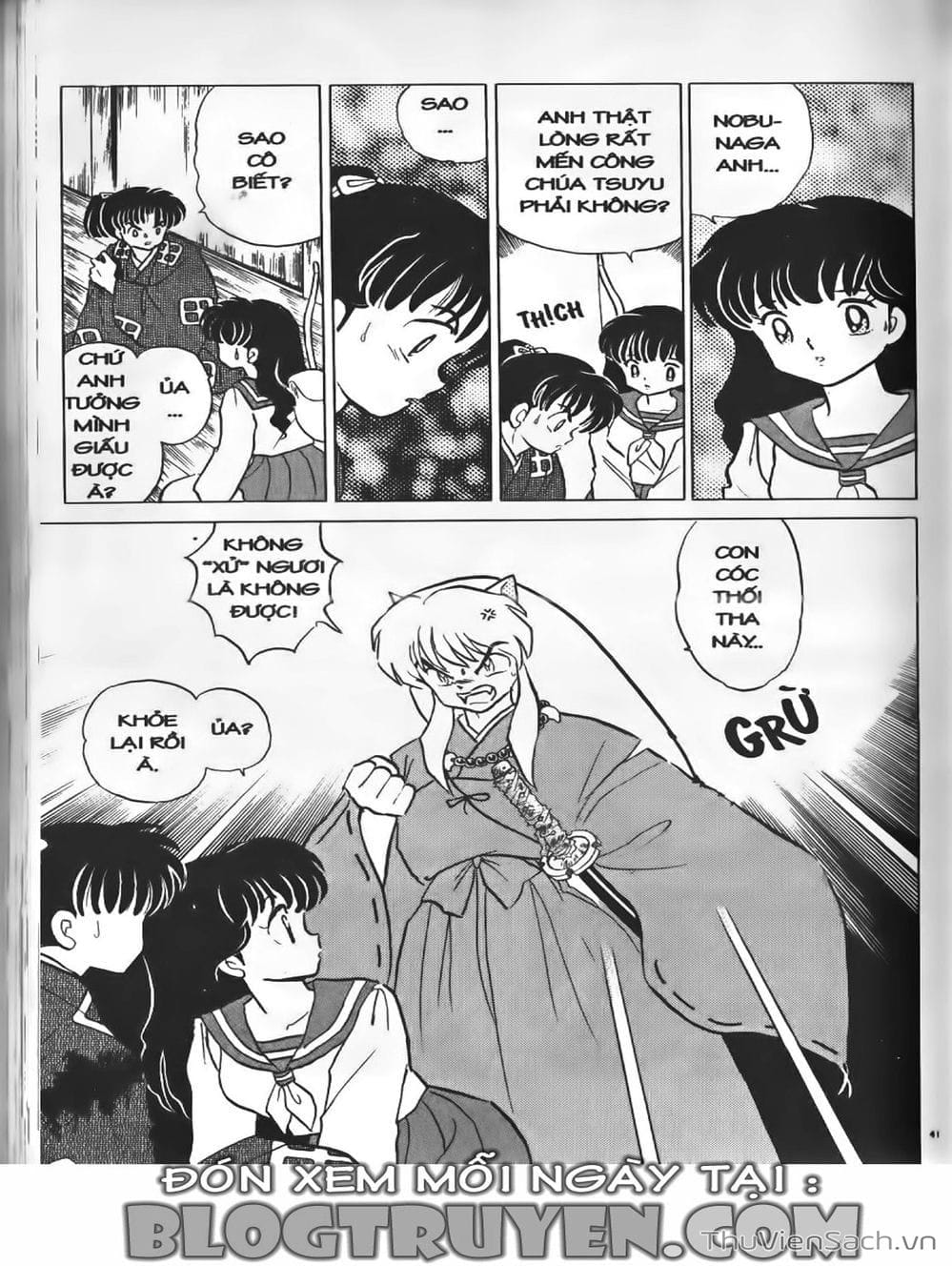Truyện Tranh Khuyển Dạ Xoa - Inuyasha trang 5