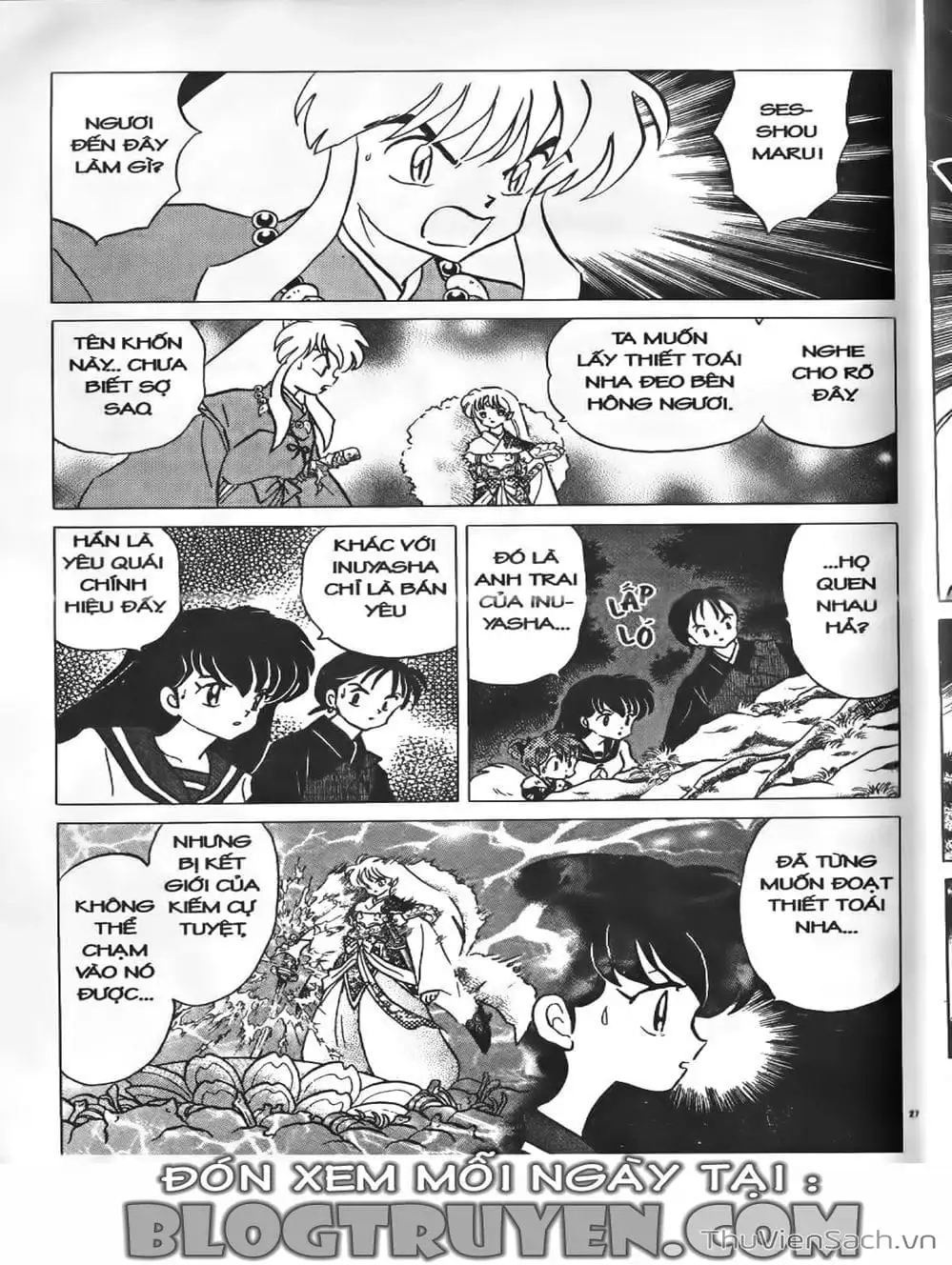 Truyện Tranh Khuyển Dạ Xoa - Inuyasha trang 5