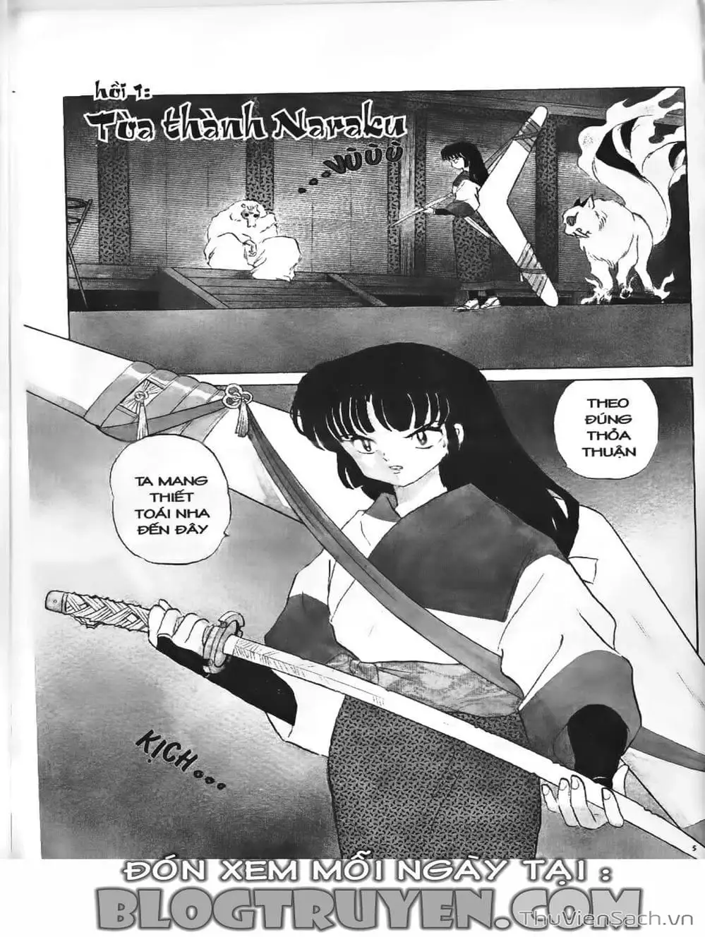 Truyện Tranh Khuyển Dạ Xoa - Inuyasha trang 5