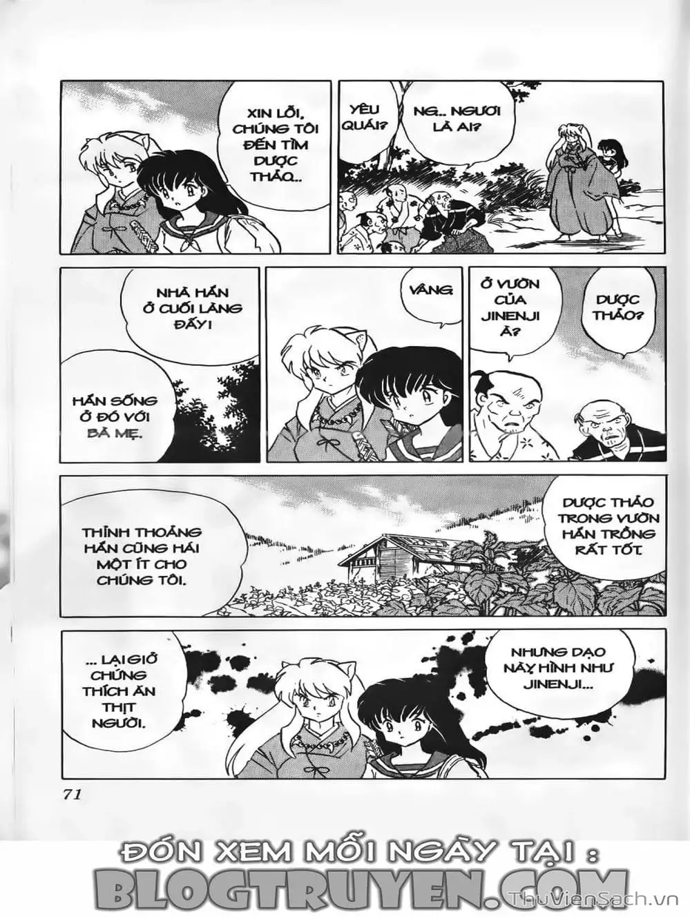 Truyện Tranh Khuyển Dạ Xoa - Inuyasha trang 5