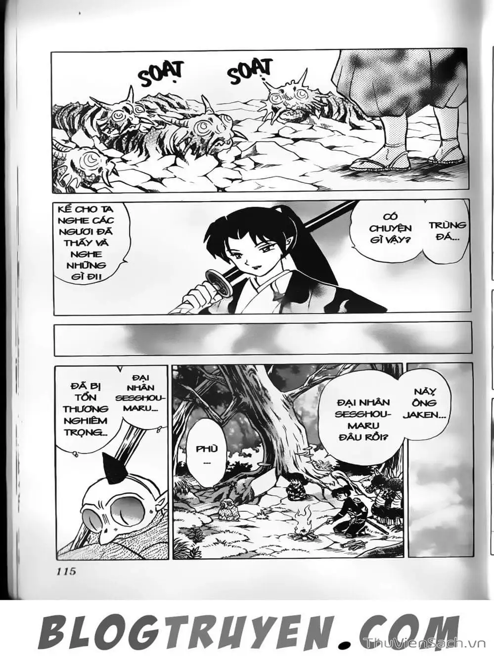 Truyện Tranh Khuyển Dạ Xoa - Inuyasha trang 5