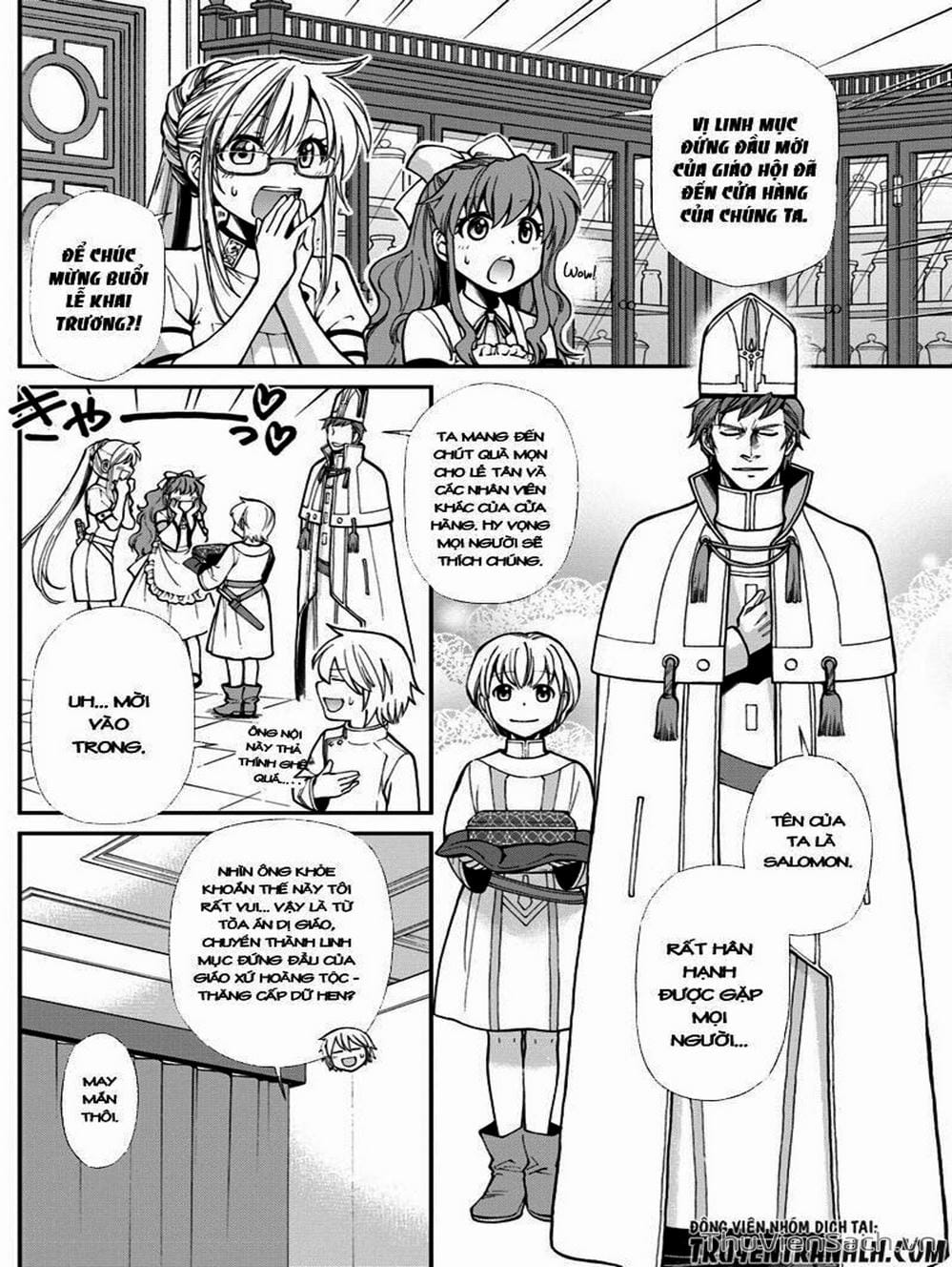 Truyện Tranh Hiệu Thuốc Tại Dị Giới - Isekai Yakkyoku trang 7