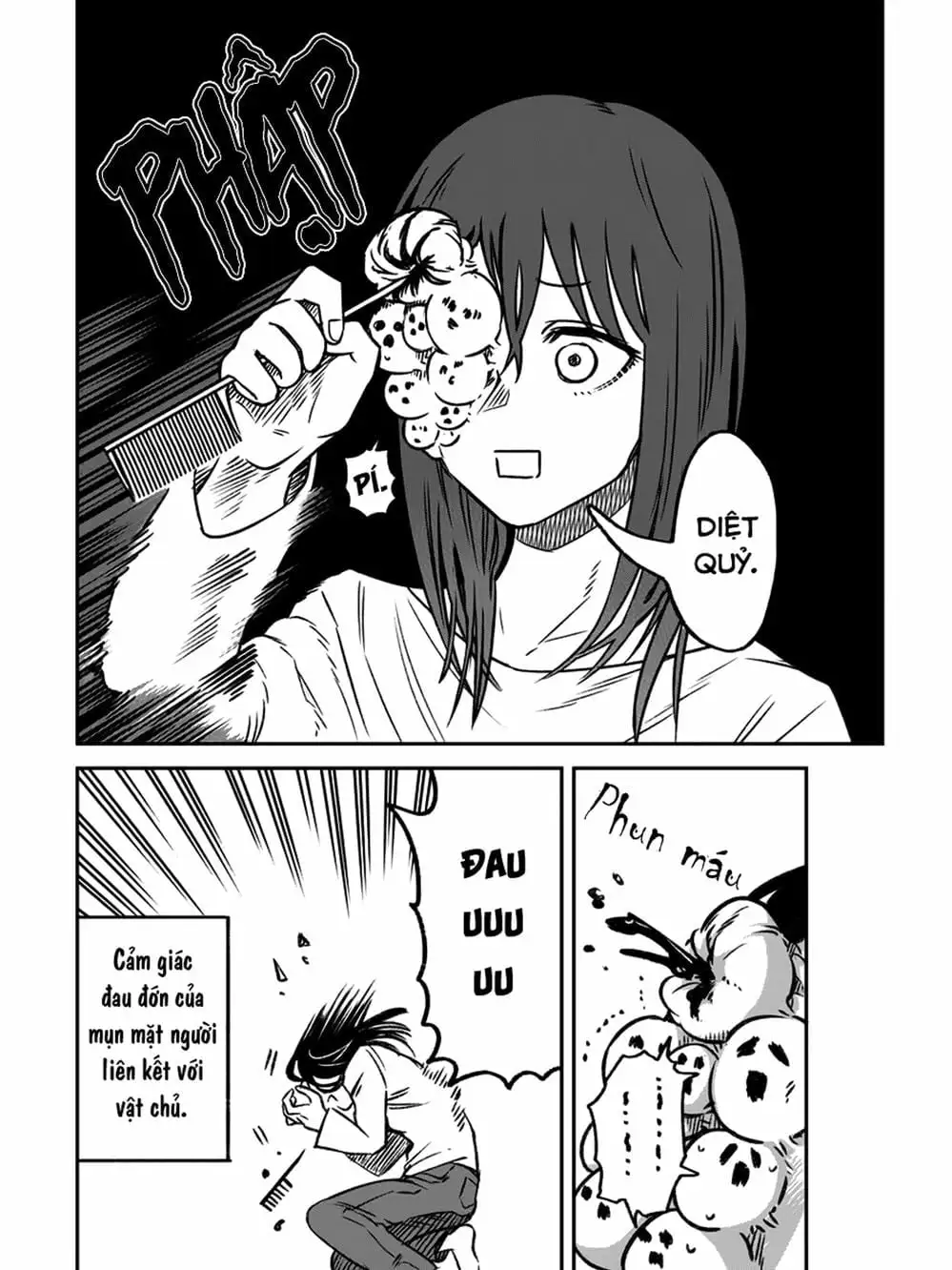 Truyện Tranh Cô Em Mụn Mặt Người - Jinmensou To Issho trang 0