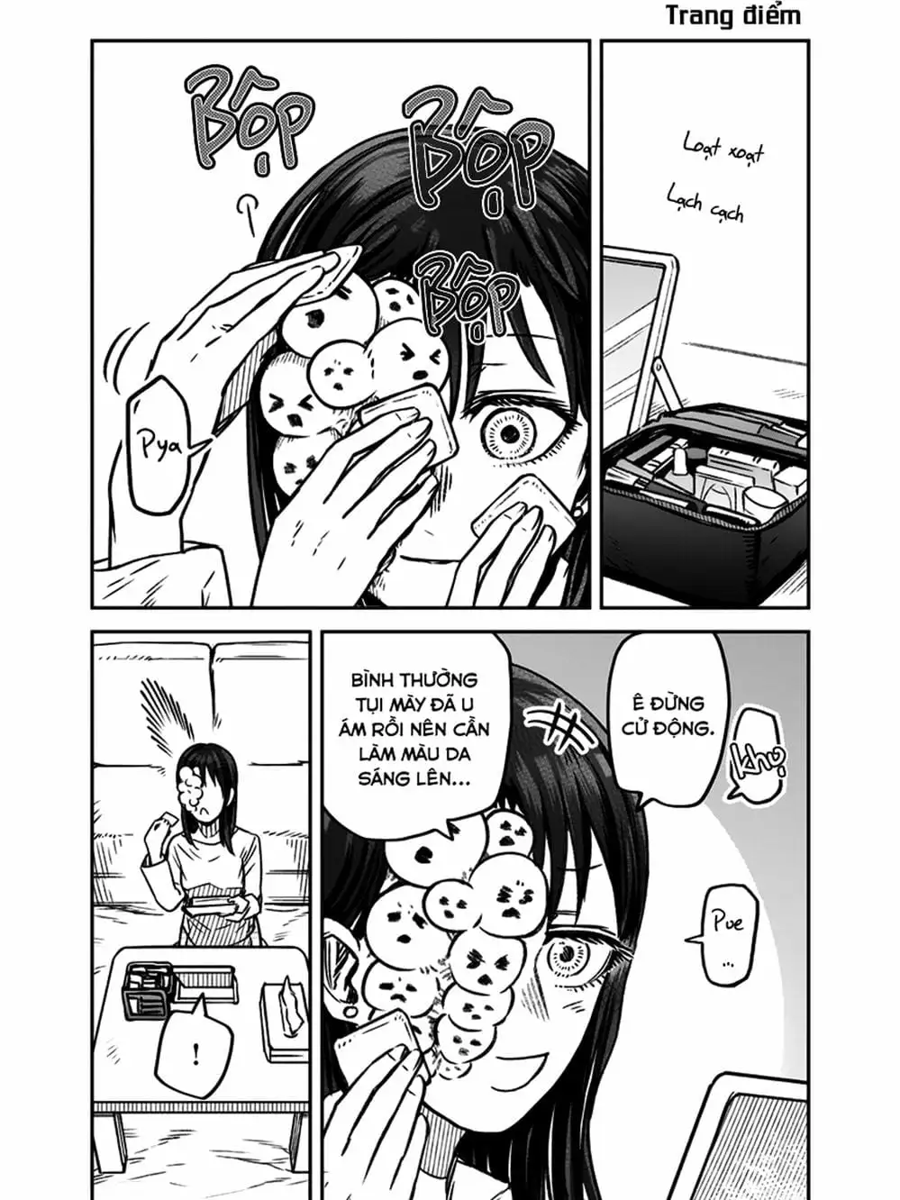 Truyện Tranh Cô Em Mụn Mặt Người - Jinmensou To Issho trang 0