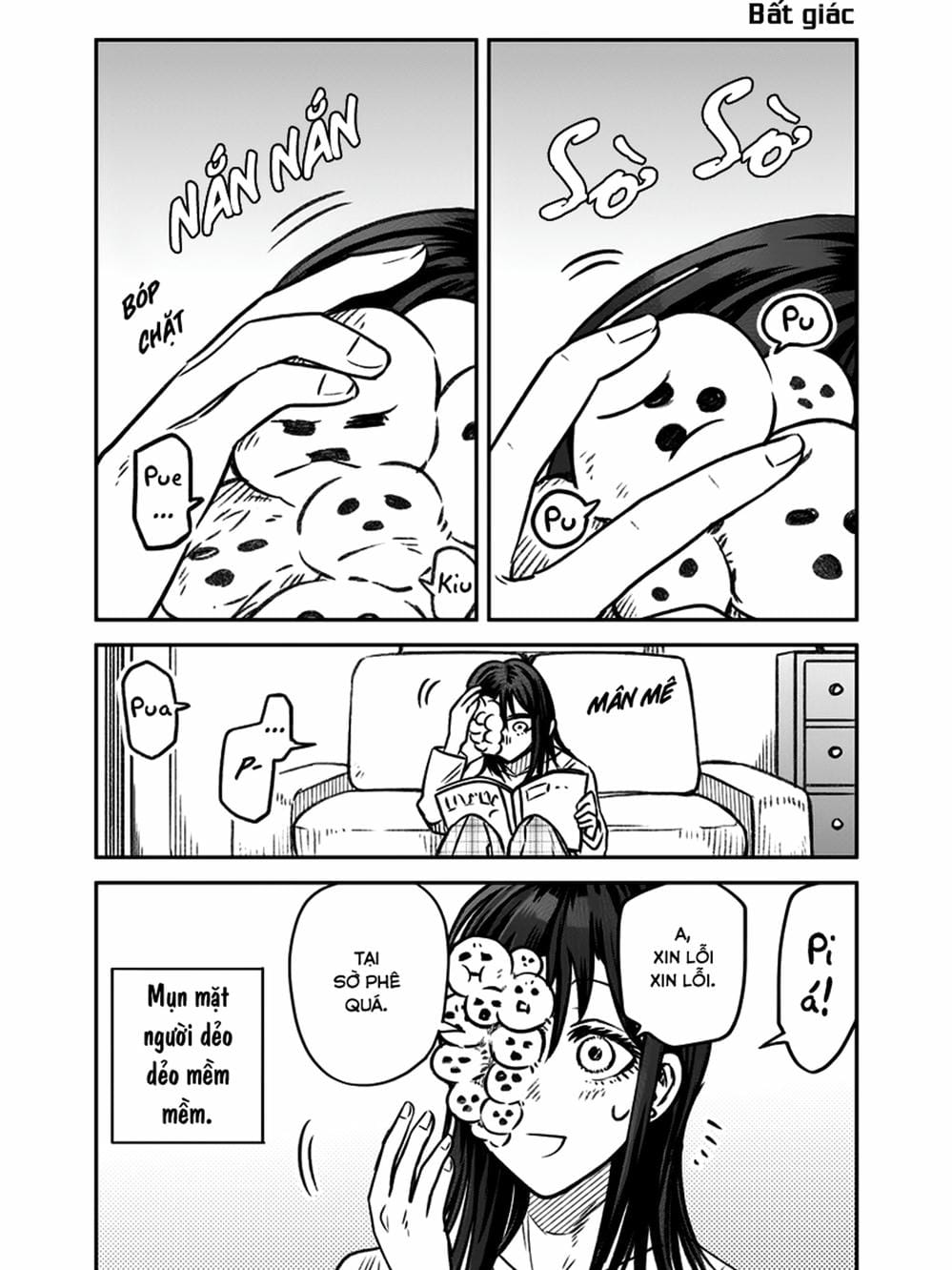 Truyện Tranh Cô Em Mụn Mặt Người - Jinmensou To Issho trang 0