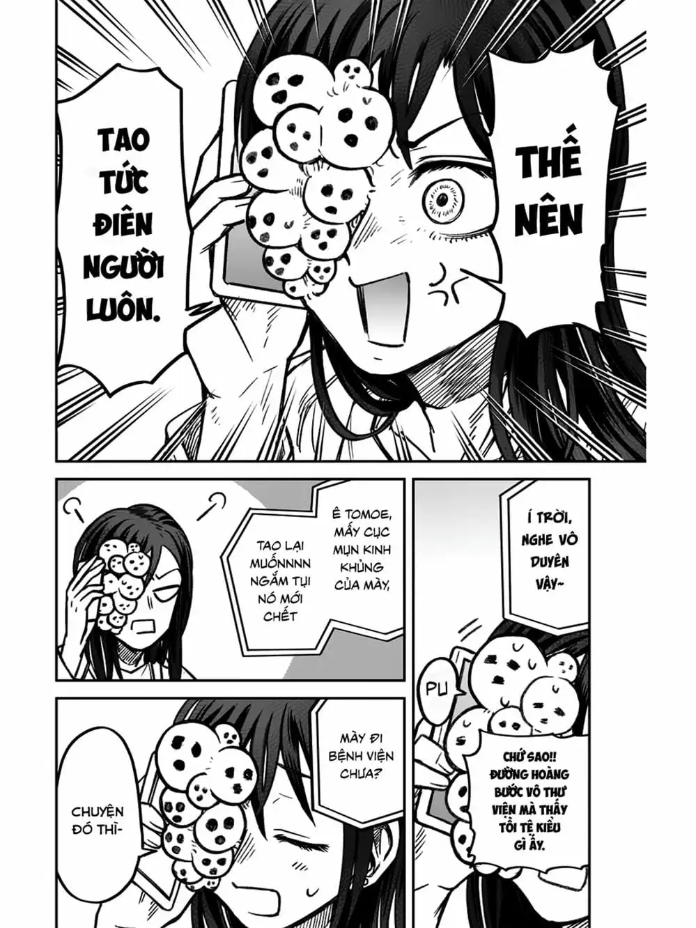 Truyện Tranh Cô Em Mụn Mặt Người - Jinmensou To Issho trang 0