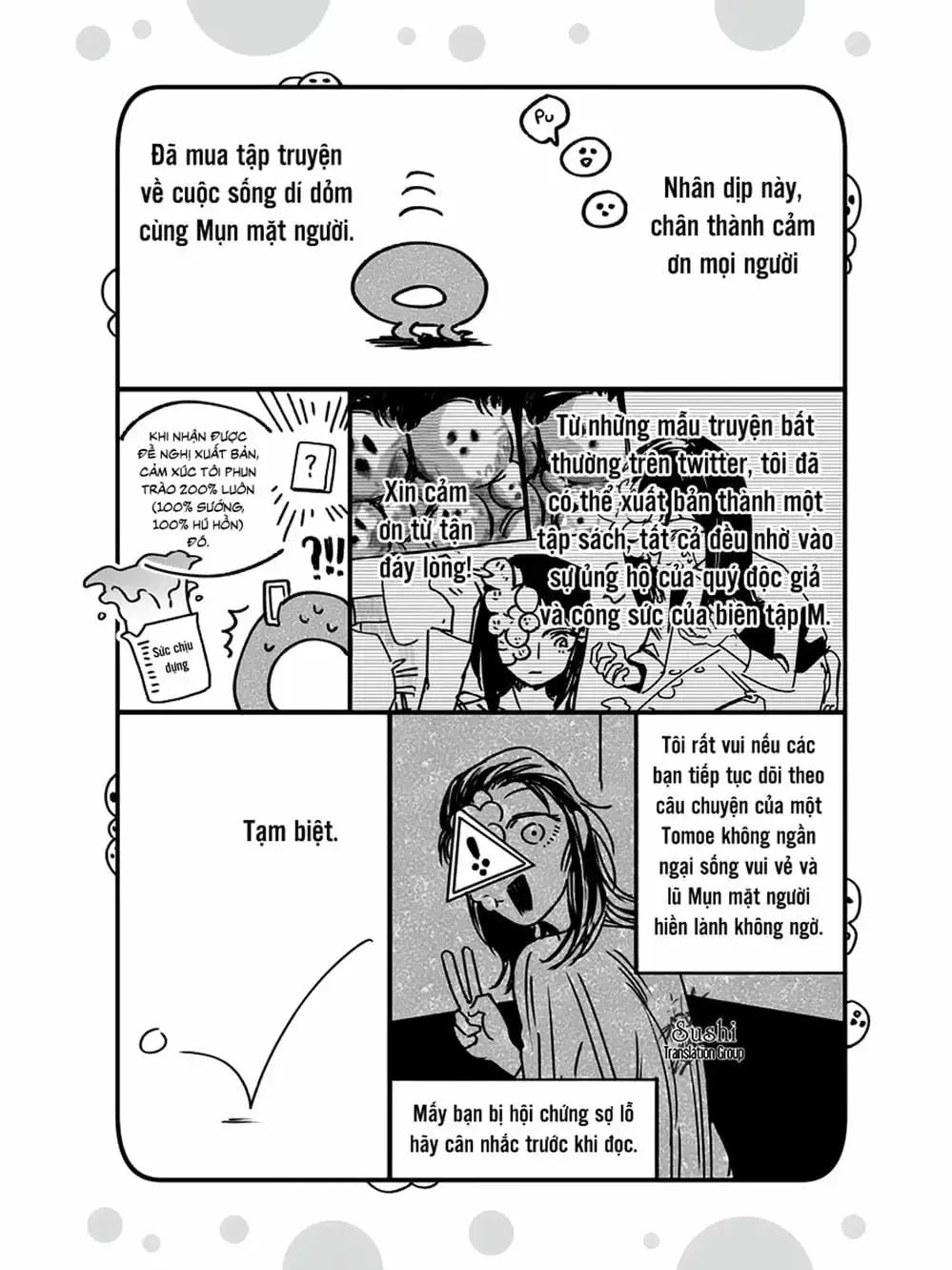 Truyện Tranh Cô Em Mụn Mặt Người - Jinmensou To Issho trang 0