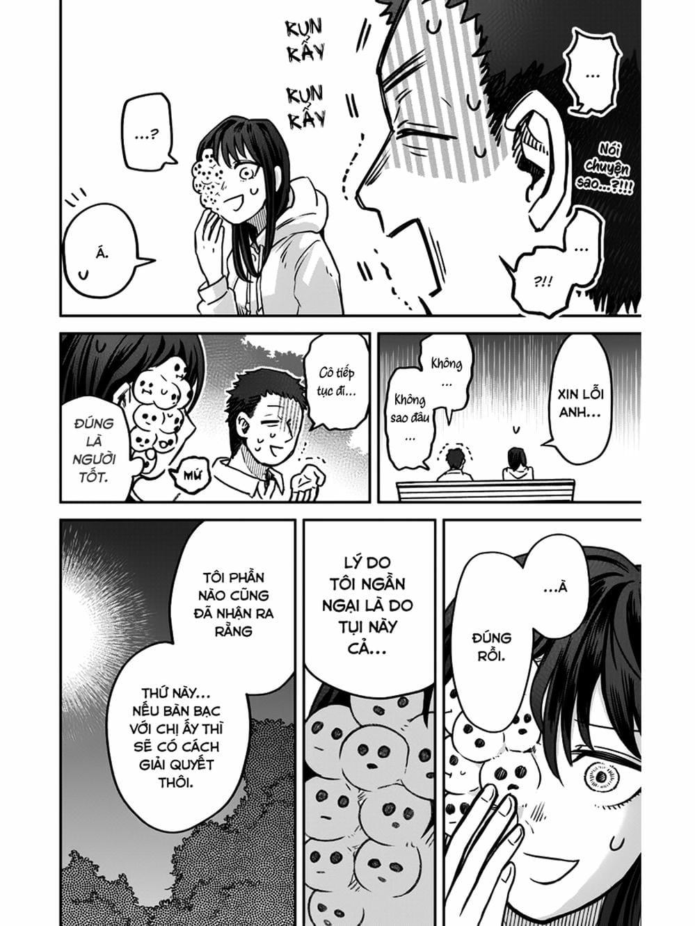 Truyện Tranh Cô Em Mụn Mặt Người - Jinmensou To Issho trang 0