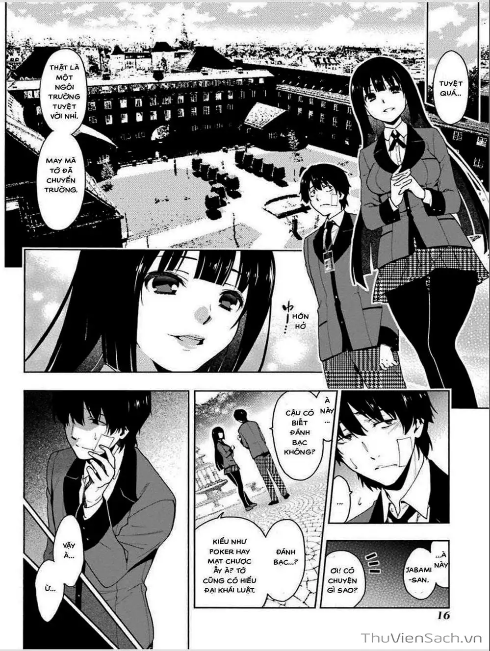 Truyện Tranh Học Viện Đỏ Đen - Kakegurui trang 3