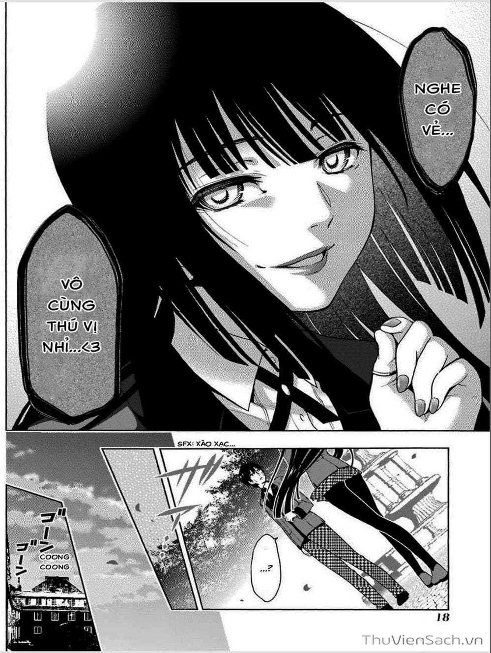 Truyện Tranh Học Viện Đỏ Đen - Kakegurui trang 3