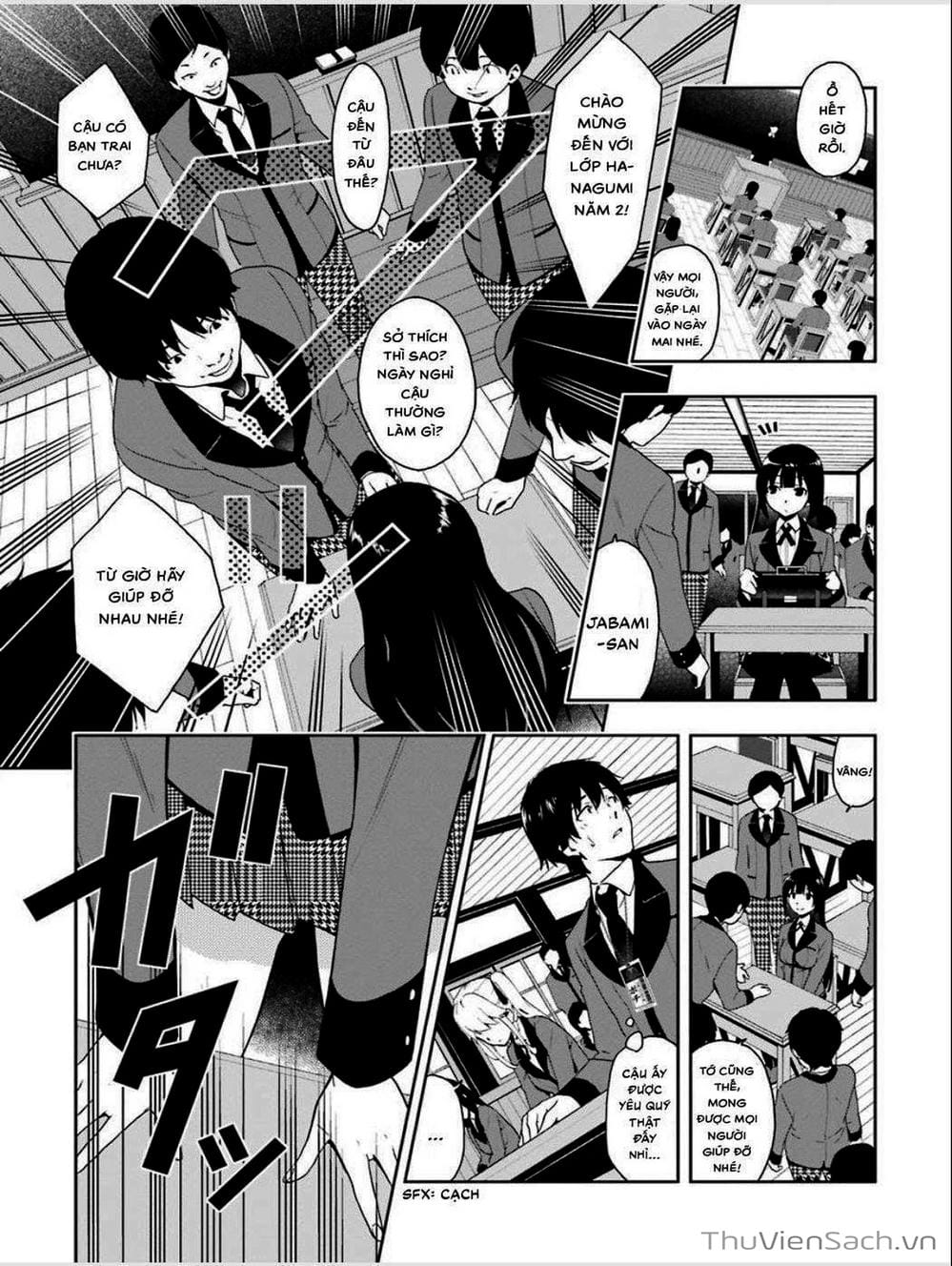 Truyện Tranh Học Viện Đỏ Đen - Kakegurui trang 3