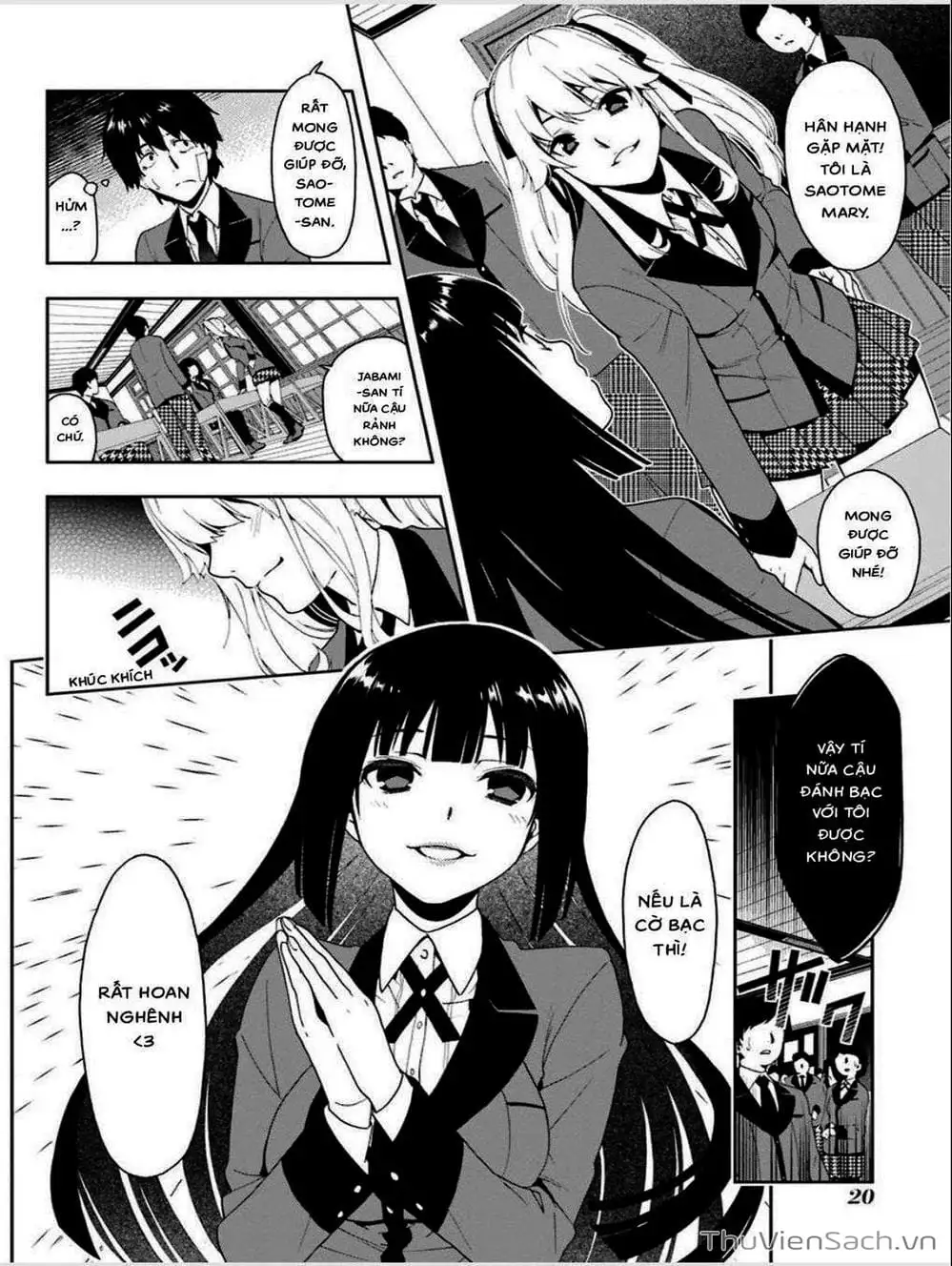 Truyện Tranh Học Viện Đỏ Đen - Kakegurui trang 3