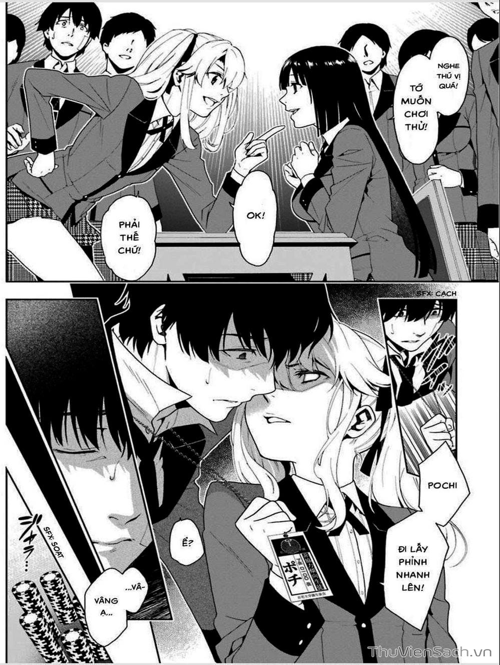 Truyện Tranh Học Viện Đỏ Đen - Kakegurui trang 3