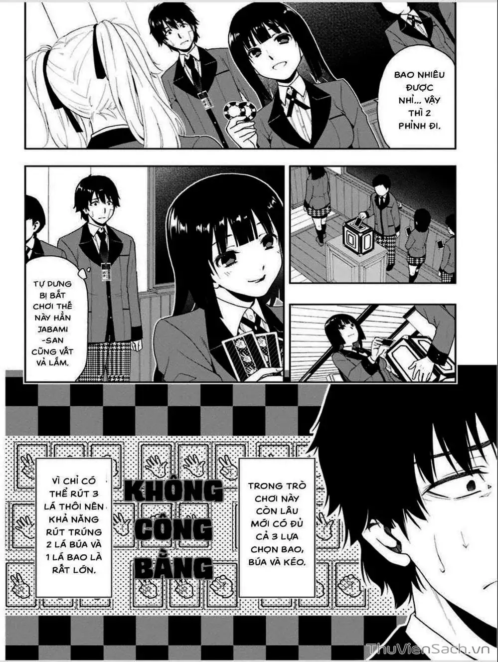 Truyện Tranh Học Viện Đỏ Đen - Kakegurui trang 3