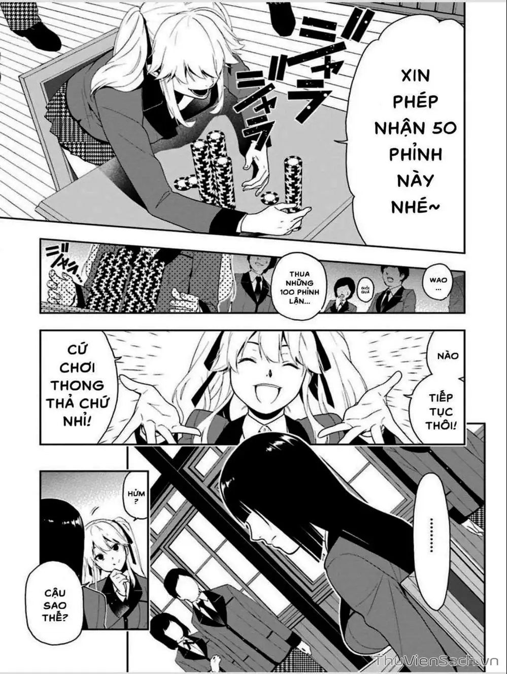 Truyện Tranh Học Viện Đỏ Đen - Kakegurui trang 3