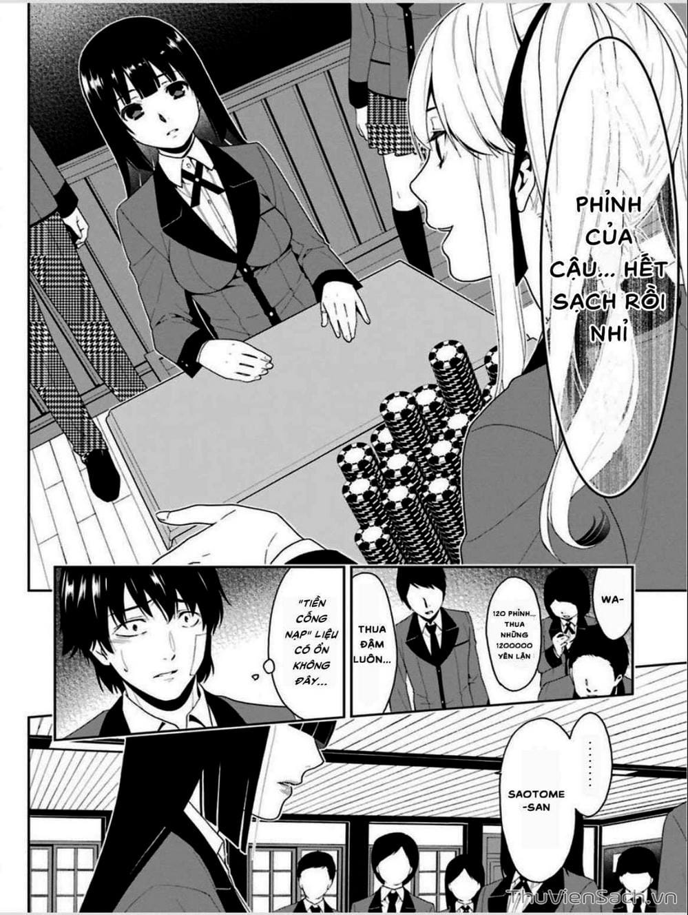 Truyện Tranh Học Viện Đỏ Đen - Kakegurui trang 3