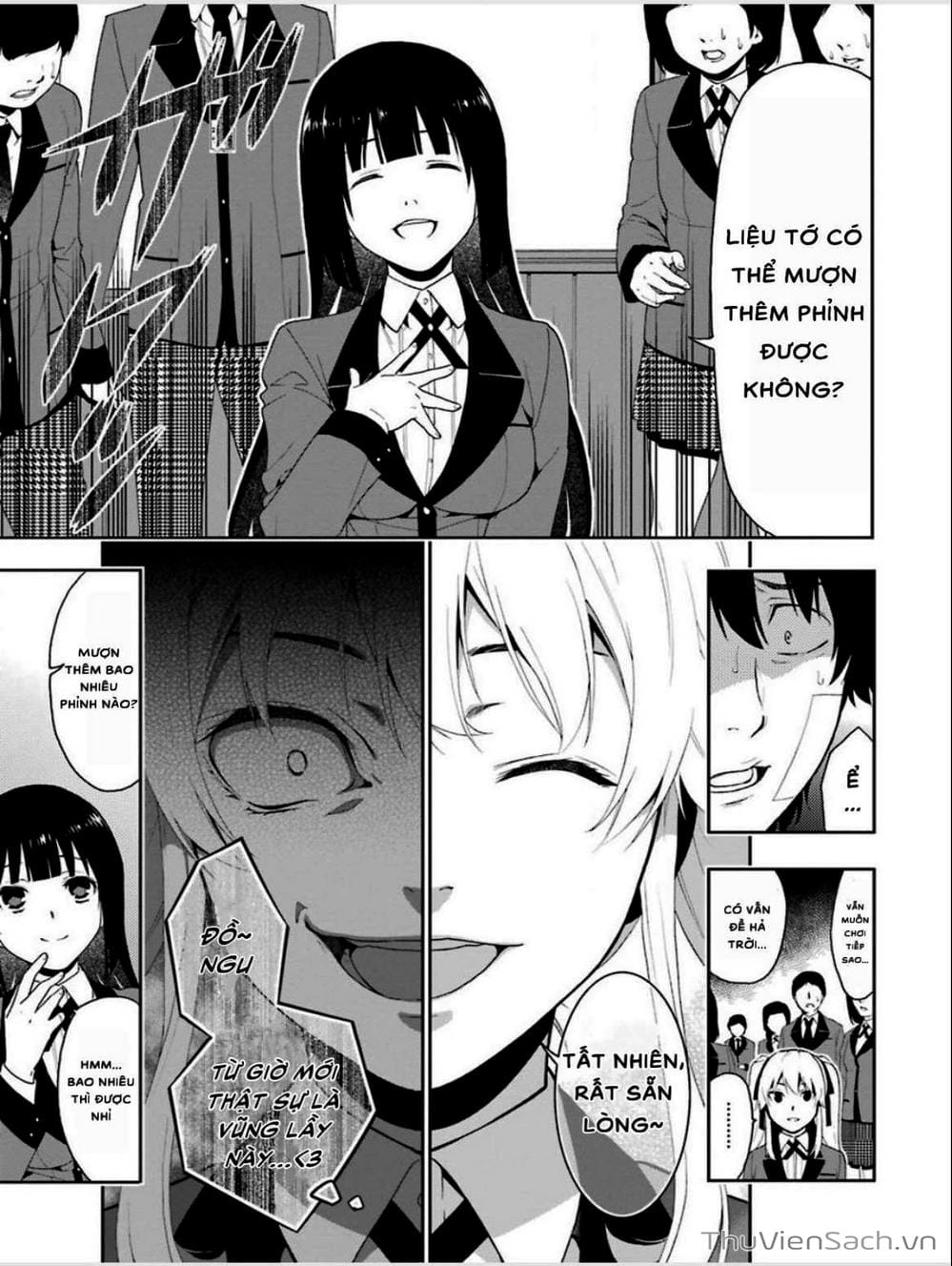 Truyện Tranh Học Viện Đỏ Đen - Kakegurui trang 3