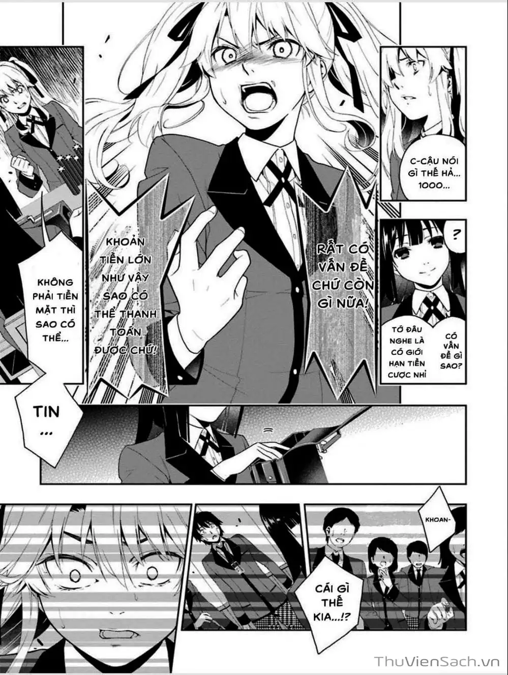 Truyện Tranh Học Viện Đỏ Đen - Kakegurui trang 3
