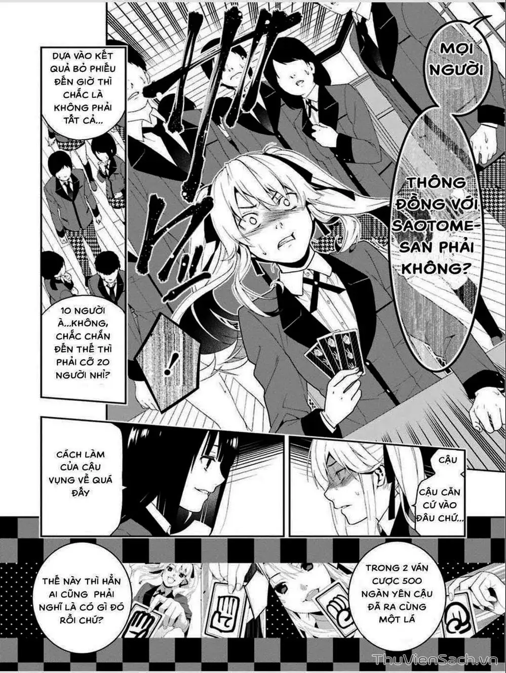 Truyện Tranh Học Viện Đỏ Đen - Kakegurui trang 3