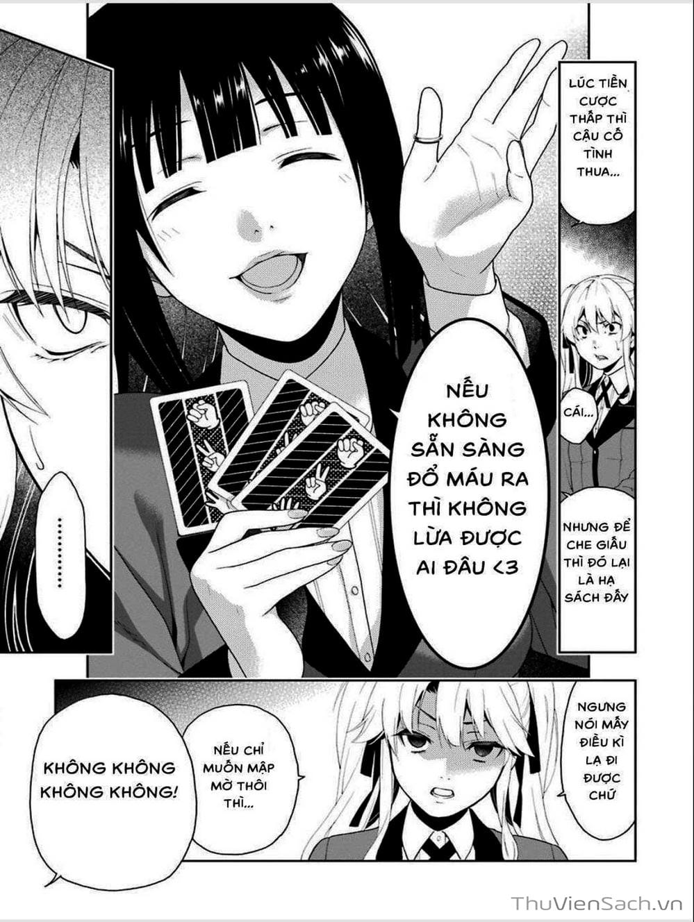 Truyện Tranh Học Viện Đỏ Đen - Kakegurui trang 3