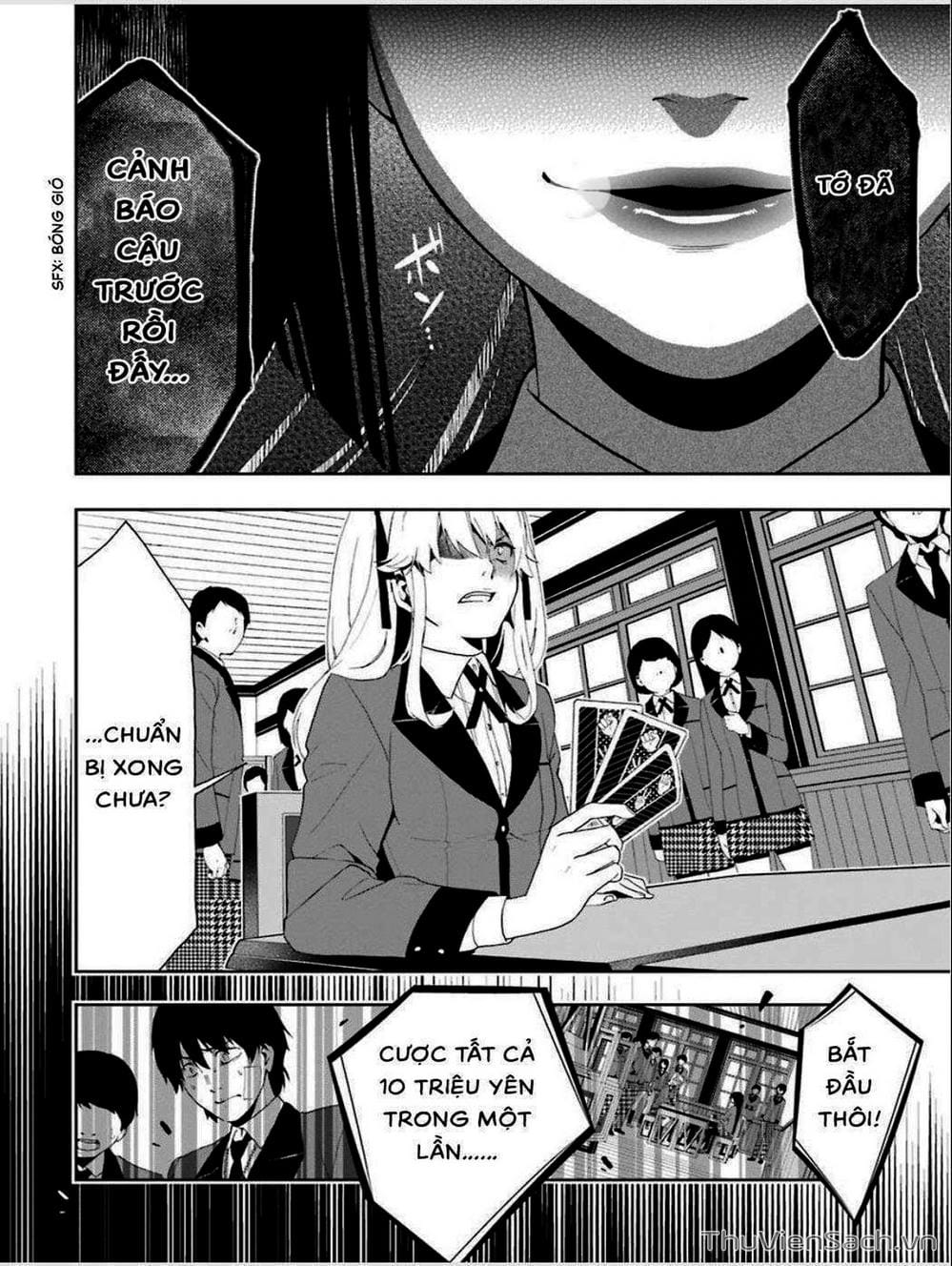 Truyện Tranh Học Viện Đỏ Đen - Kakegurui trang 3