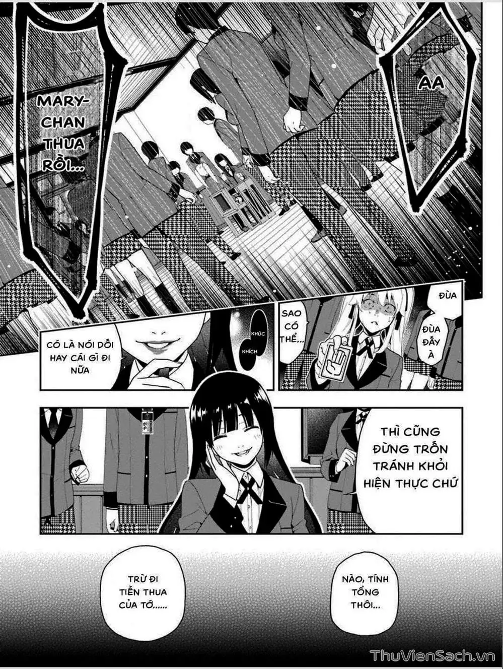 Truyện Tranh Học Viện Đỏ Đen - Kakegurui trang 3