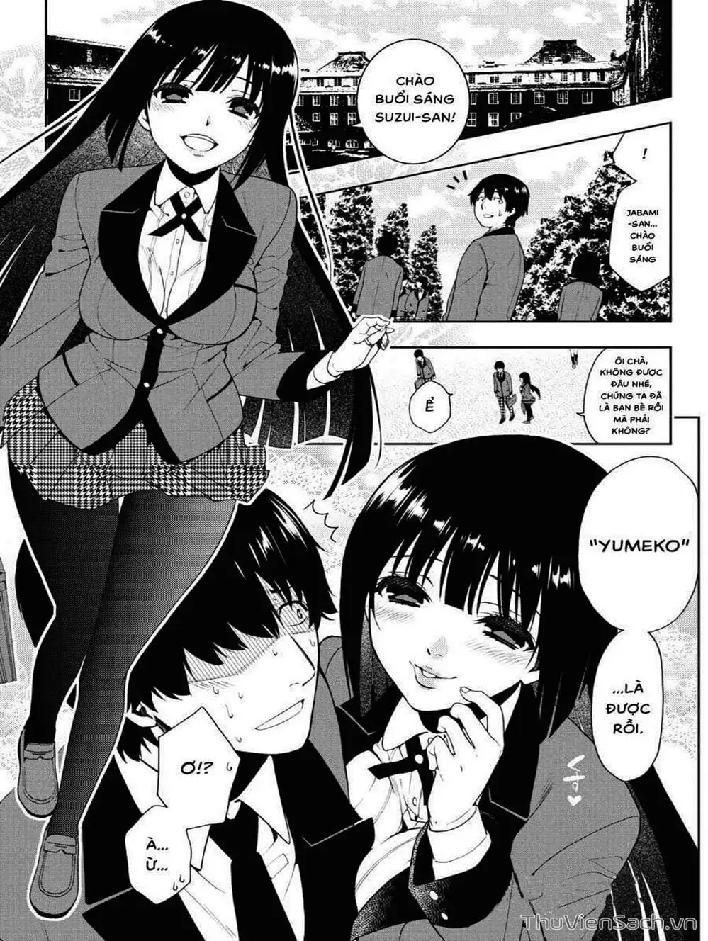 Truyện Tranh Học Viện Đỏ Đen - Kakegurui trang 3