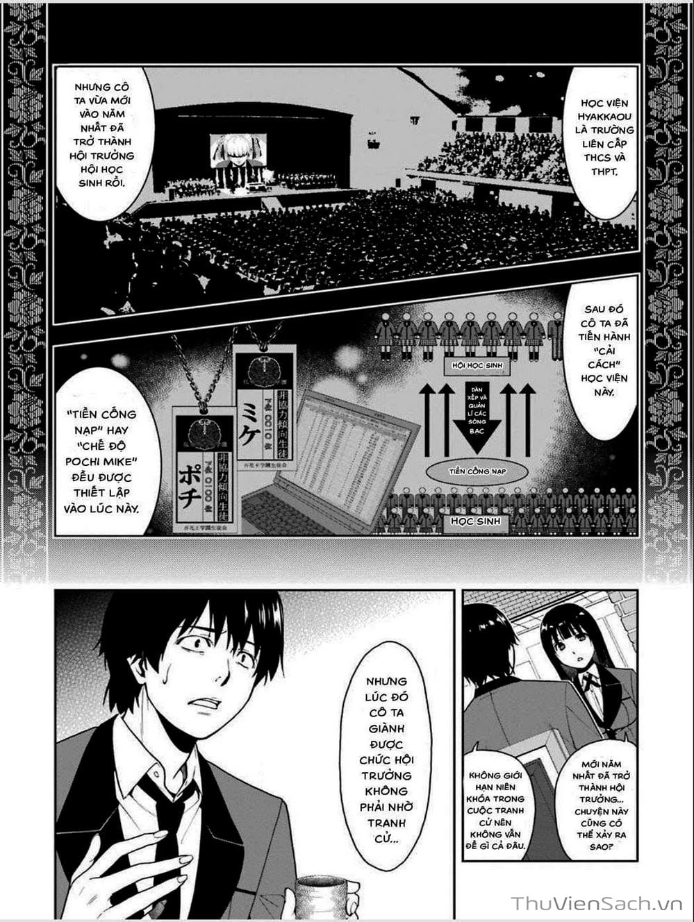 Truyện Tranh Học Viện Đỏ Đen - Kakegurui trang 3