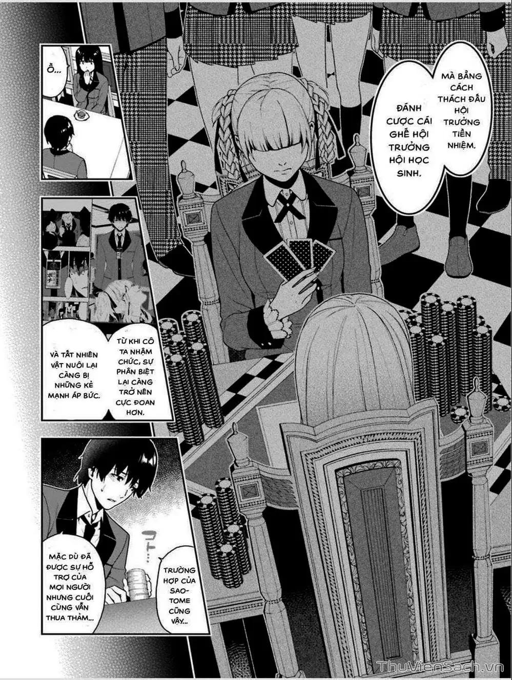 Truyện Tranh Học Viện Đỏ Đen - Kakegurui trang 3