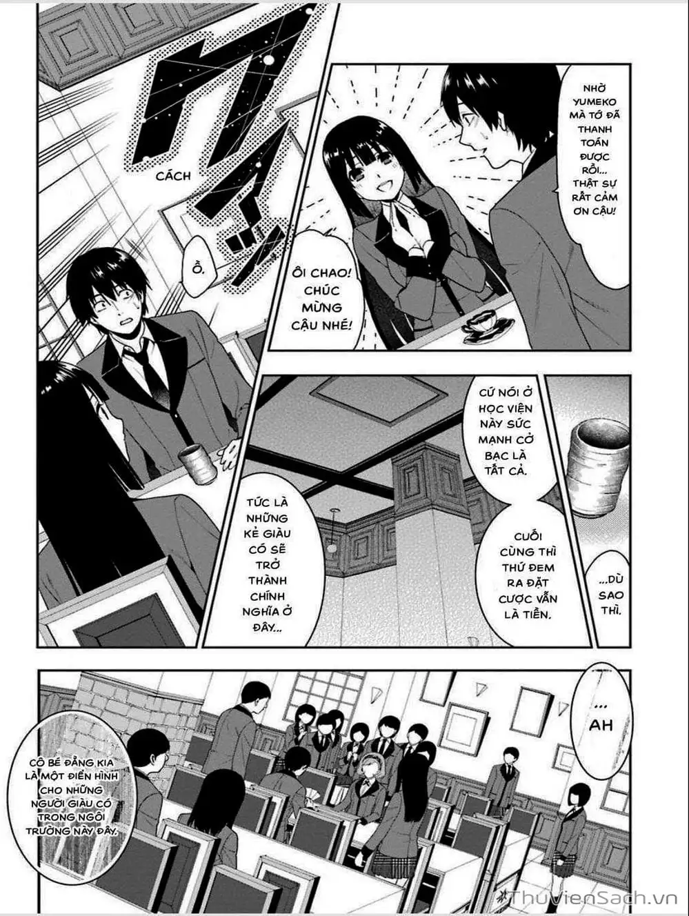 Truyện Tranh Học Viện Đỏ Đen - Kakegurui trang 3