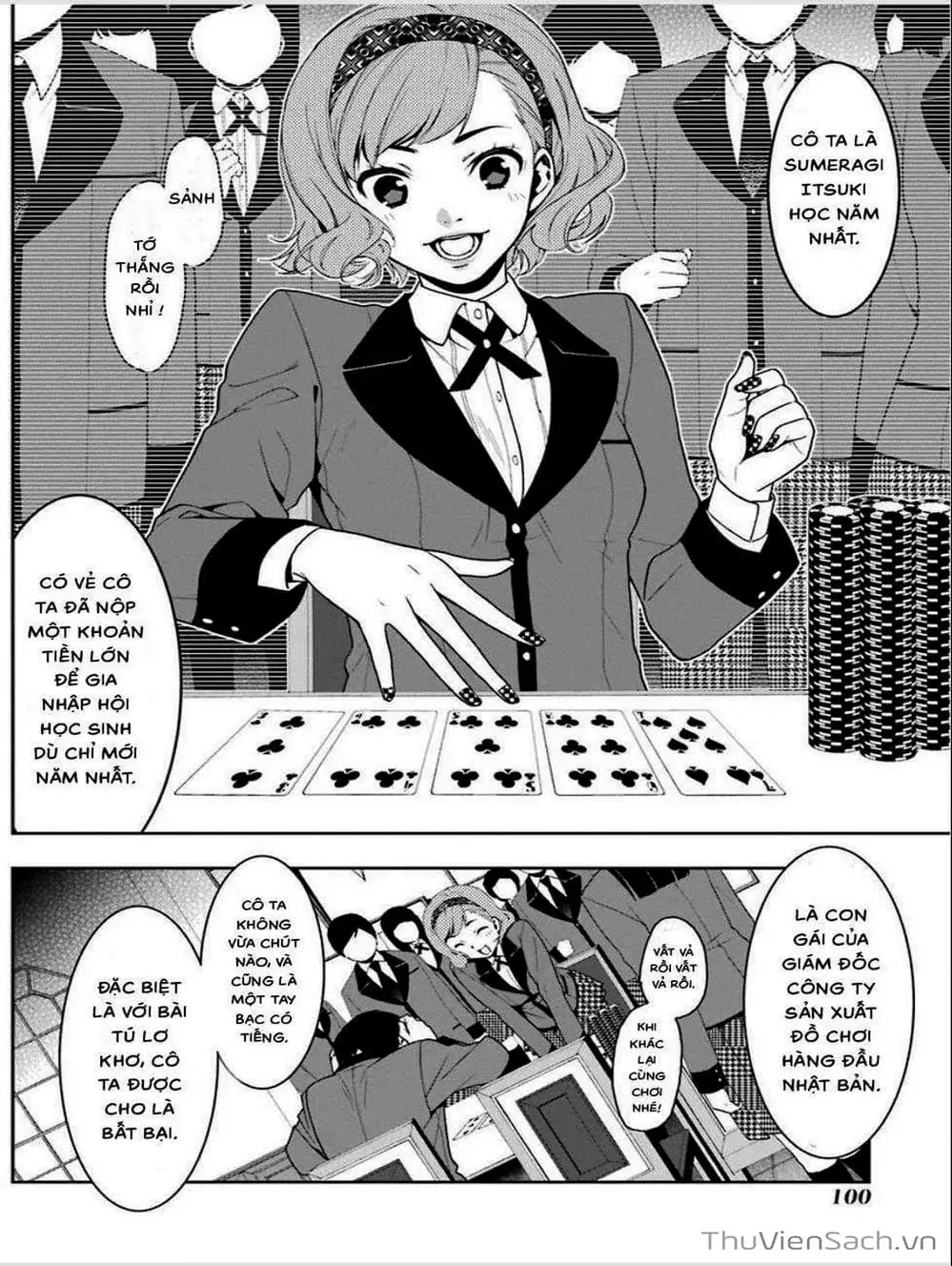 Truyện Tranh Học Viện Đỏ Đen - Kakegurui trang 3